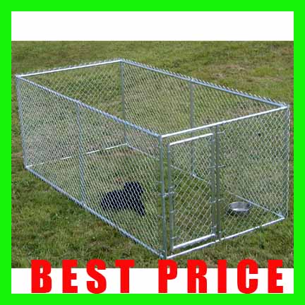 Dog Kennel Pet Pen Fence Outdoor 4 X 10 X 5