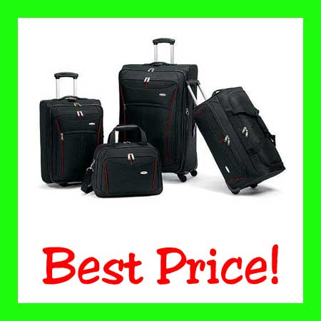 SAMSONITE 4 PC EXPANDABLE 29" SPINNER LUGGAGE SET NEW!!